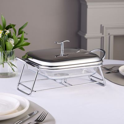 МАРМИТ AGNESS  КВАДРАТНЫЙ SILVER 1,8L-0