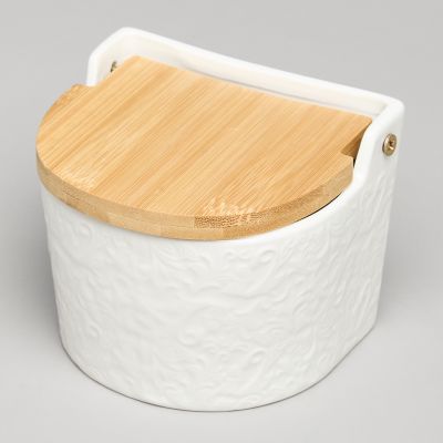 БАНКА ДЛЯ СОЛИ С ДЕР.КРЫШКОЙ LEFARD 