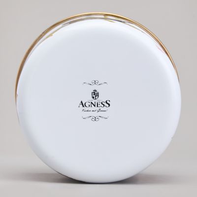 БАНКА ДЛЯ СЫПУЧИХ ПРОДУКТОВ AGNESS, СЕРИЯ ФЛАНДРИЯ, 12Х9СМ/ 1,0Л-7