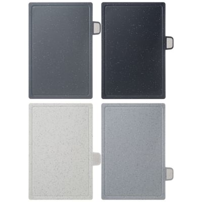 НАБОР AGNESS ИЗ 4 ДОСОК НА ПОДСТАВКЕ, ЦВЕТ: СЕРЫЙ-2