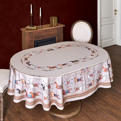 СКАТЕРТЬ ОВАЛЬНАЯ 