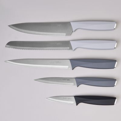 НАБОР НОЖЕЙ AGNESS НА ПЛАСТИКОВОЙ ПОДСТАВКЕ, 6 ПРЕДМЕТОВ-2