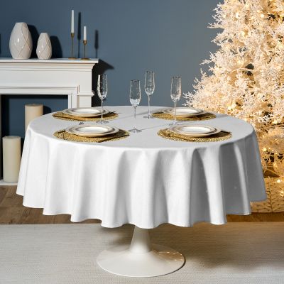 СКАТЕРТЬ  D190 CM КРУГЛАЯ, 
