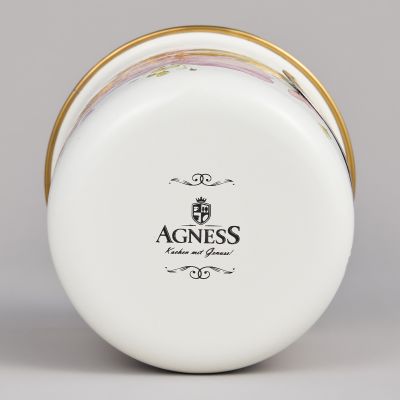 БАНКА ДЛЯ СЫПУЧИХ ПРОДУКТОВ AGNESS, СЕРИЯ IRISES 9Х9СМ, 500МЛ-6