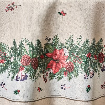 СКАТЕРТЬ  D185 CM КРУГЛАЯ, 