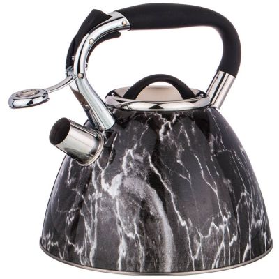 ЧАЙНИК AGNESS СО СВИСТКОМ, СЕРИЯ FANTASY, 3,0 Л, ИНДУКЦИОННОЕ КАПСУЛЬНОЕ ДНО-2