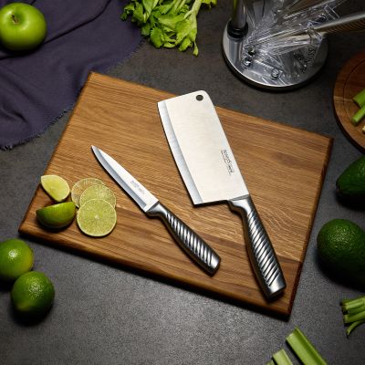 НАБОР НОЖЕЙ AGNESS НЖС НА ПЛАСТИКОВОЙ ВРАЩАЮЩЕЙСЯ ПОДСТАВКЕ 8 ПР.-6