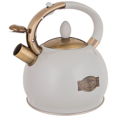 ЧАЙНИК AGNESS СО СВИСТКОМ, СЕРИЯ ТЮДОР,3,0 Л ТЕРМОАККУМУЛИРУЮЩЕЕ ДНО, ИНДУКЦИЯ-2