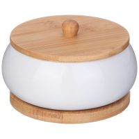 БАНКА С ДЕРЕВ. КРЫШКОЙ LEFARD 