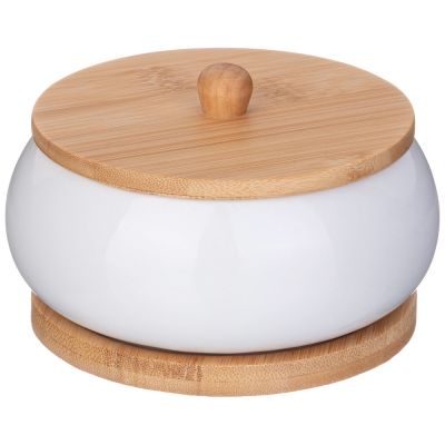 БАНКА С ДЕРЕВ. КРЫШКОЙ LEFARD 