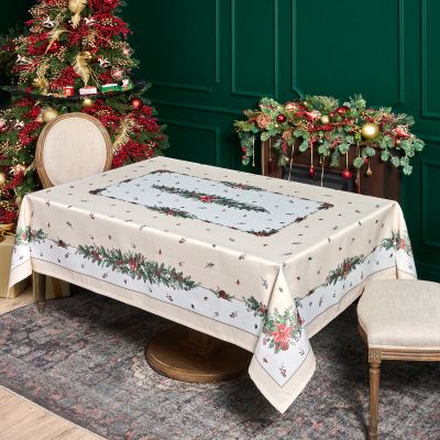 СКАТЕРТЬ  140Х400 CM ПРЯМОУГОЛЬНАЯ, 