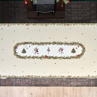 СКАТЕРТЬ  ОВАЛЬНАЯ  