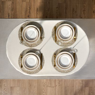 СКАТЕРТЬ  140Х180 CM ОВАЛЬНАЯ, 