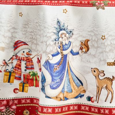 СКАТЕРТЬ  ОВАЛЬНАЯ  