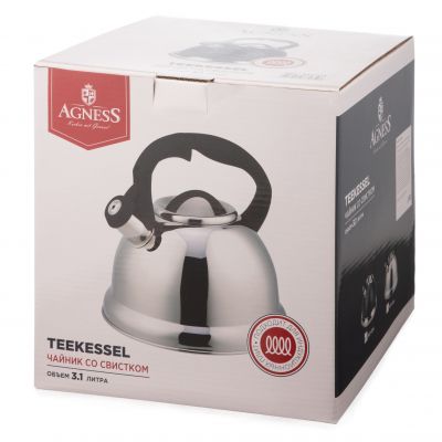 ЧАЙНИК AGNESS СО СВИСТКОМ, 3,1 Л-5