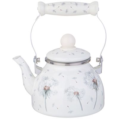 ЧАЙНИК AGNESS ЭМАЛИРОВАННЫЙ СО СЪЕМНЫМ ФИЛЬТРОМ ИЗ НЖС СЕРИЯ 