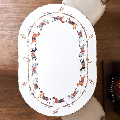 СКАТЕРТЬ ОВАЛЬНАЯ 