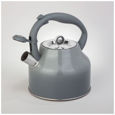 ЧАЙНИК AGNESS СО СВИСТКОМ, 2,8 Л, ИНДУКЦИЯ, ЦВЕТ - СЕРЫЙ ГРАДИЕНТ-2
