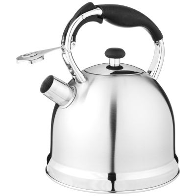ЧАЙНИК AGNESS СО СВИСТКОМ, 3Л C ИНДУКЦИОН. КАПСУЛЬНЫМ ДНОМ ЦВЕТ: СТАЛЬНОЙ-2