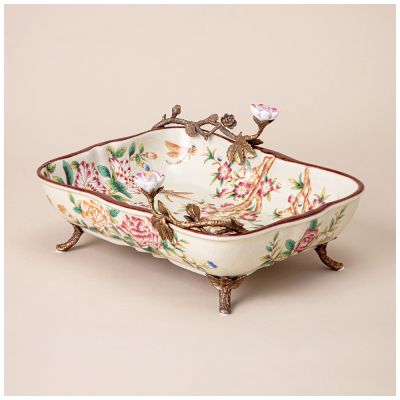 БЛЮДО ДЕКОРАТИВНОЕ 26X21X11.5 СМ-0