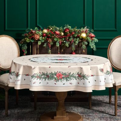 СКАТЕРТЬ  140Х180 CM  ОВАЛЬНАЯ, 