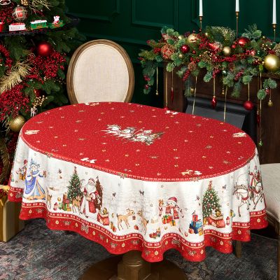 СКАТЕРТЬ  ОВАЛЬНАЯ  