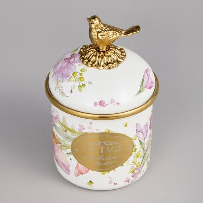 БАНКА ДЛЯ СЫПУЧИХ ПРОДУКТОВ AGNESS, СЕРИЯ IRISES 9Х9СМ, 500МЛ-3