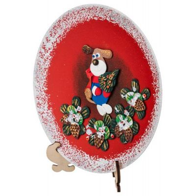 ТАРЕЛКА ДЕКОРАТИВНАЯ ДИАМЕТР=20 СМ. БЕЗ УПАКОВКИ (КОР=12ШТ-1