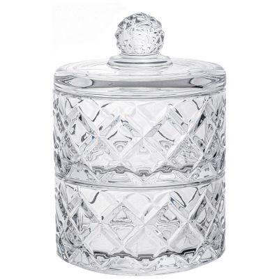 ЕМКОСТЬ ДЛЯ ХРАНЕНИЯ LEFARD С КРЫШКОЙ 2 ЯРУСА 