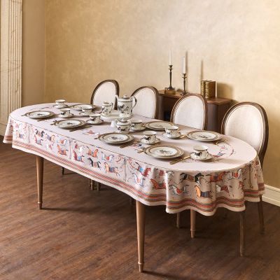 СКАТЕРТЬ ОВАЛЬНАЯ 