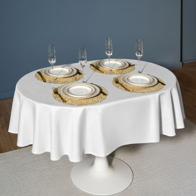 СКАТЕРТЬ  140Х180 CM ОВАЛЬНАЯ, 