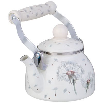 ЧАЙНИК AGNESS ЭМАЛИРОВАННЫЙ СО СЪЕМНЫМ ФИЛЬТРОМ ИЗ НЖС СЕРИЯ 