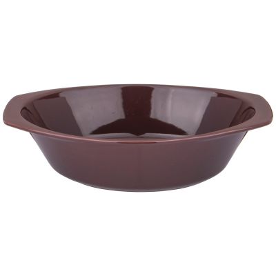 ФОРМА ДЛЯ ЗАПЕКАНИЯ СО СТЕКЛЯННОЙ ЖАРОПРОЧНОЙ КРЫШКОЙ AGNESS 35,5*21,3*13,4СМ 2,5Л КОРИЧ. (КОР=6ШТ.)-2