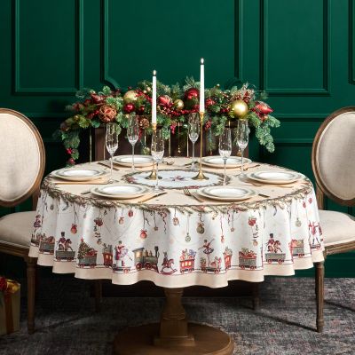 СКАТЕРТЬ  D185 CM КРУГЛАЯ, 