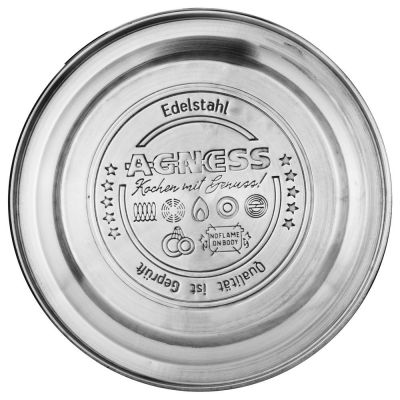 ЧАЙНИК AGNESS СО СВИСТКОМ, СЕРИЯ ЧЕРНОЕ ЗОЛОТО, 3,0 Л ТЕРМОАККУМУЛИРУЮЩЕЕ ДНО, ИНДУКЦИЯ (КОР=6ШТ)-3