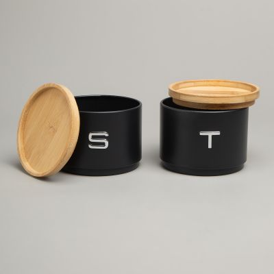 НАБОР БАНОК AGNESS ДЛЯ СЫПУЧИХ, 11Х16 СМ, ШТАБЕЛИРУЕМЫЕ-4