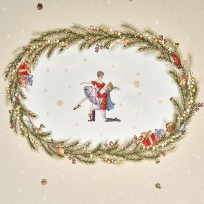 СКАТЕРТЬ  ОВАЛЬНАЯ  