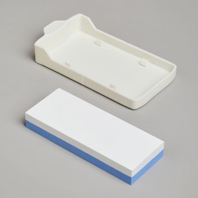 ПОДСТАВКА ДЛЯ НОЖЕЙ AGNESS С ТОЧИЛЬНЫМ КАМНЕМ 13,6*14,6*23 СМ-6