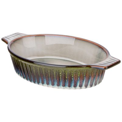 ФОРМА ДЛЯ ЗАПЕКАНИЯ ОВАЛЬНАЯ REACTIVE GREEN 31*19*6,5 СМ-2