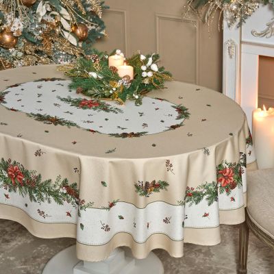 СКАТЕРТЬ ОВАЛЬНАЯ 