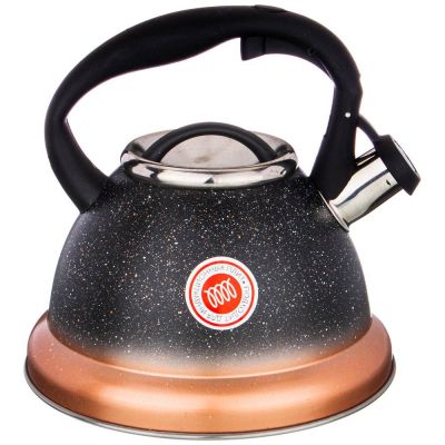 ЧАЙНИК AGNESS СО СВИСТКОМ, СЕРИЯ MERCURY, 3Л C ИНДУКЦИОН. КАПСУЛЬНЫМ ДНОМ-2