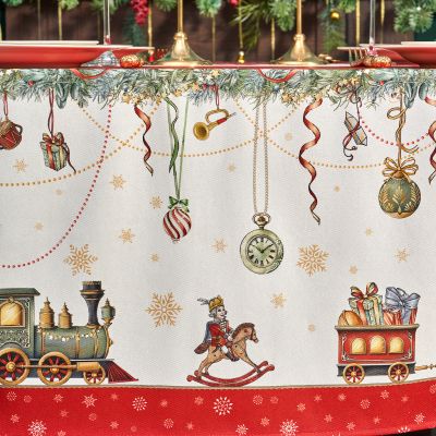 СКАТЕРТЬ ОВАЛЬНАЯ 