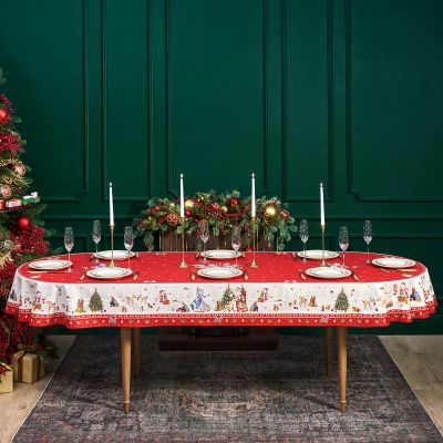 СКАТЕРТЬ ОВАЛЬНАЯ 