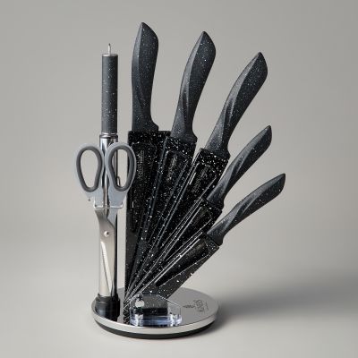 НАБОР НОЖЕЙ AGNESS С НОЖНИЦАМИ И МУСАТОМ НА ПЛАСТИКОВОЙ ПОДСТАВКЕ, 8 ПРЕДМЕТОВ-3