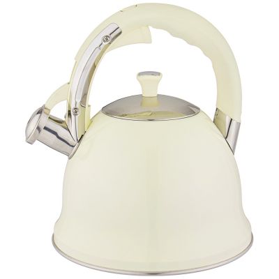 ЧАЙНИК AGNESS СО СВИСТКОМ 3,0 Л НЖС, ТЕРМОАККУМУЛИРУЮЩЕЕ ДНО, ИНДУКЦИЯ (КОР=12ШТ)-0