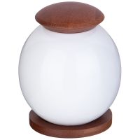 БАНКА С ДЕРЕВ. КРЫШКОЙ LEFARD 