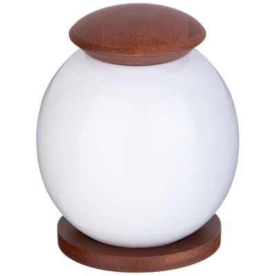 БАНКА С ДЕРЕВ. КРЫШКОЙ LEFARD 