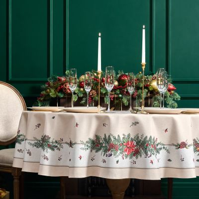 СКАТЕРТЬ  D185 CM КРУГЛАЯ, 