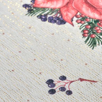 СКАТЕРТЬ  140Х180 CM  ОВАЛЬНАЯ, 