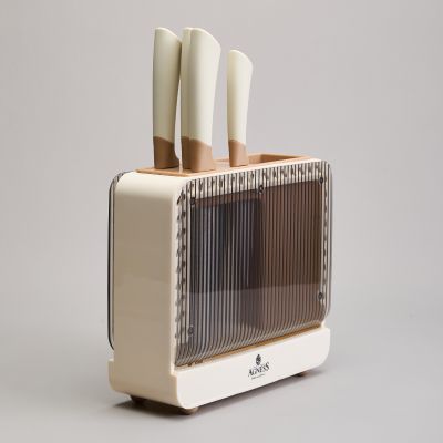 НАБОР НОЖЕЙ AGNESS  НА ПЛАСТИКОВОЙ ПОДСТАВКЕ, 6 ПРЕДМЕТОВ-3